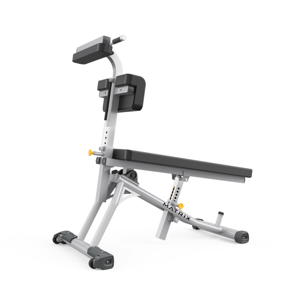 MG-A77-03 BANCA DE ABDOMEN INCLINABLE CON SOPORTE