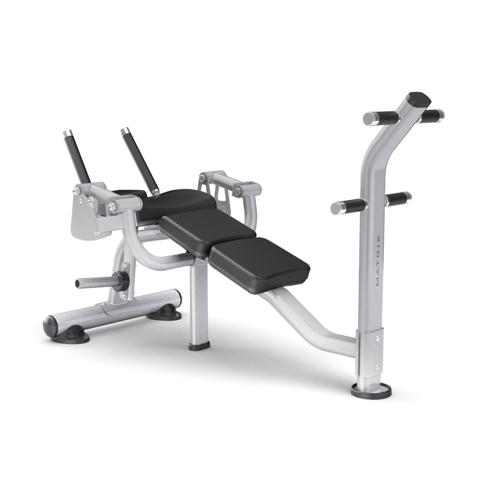 MG-PL50 BANCA DE ABDOMEN PROFESIONAL CON SOPORTE DE DISCOS