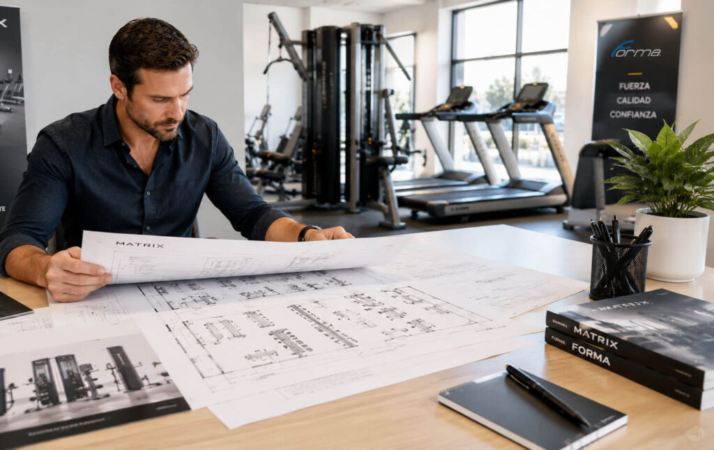 Asesoria en la provision tecnica de gimnasio institucional y deportivo en Colombia
